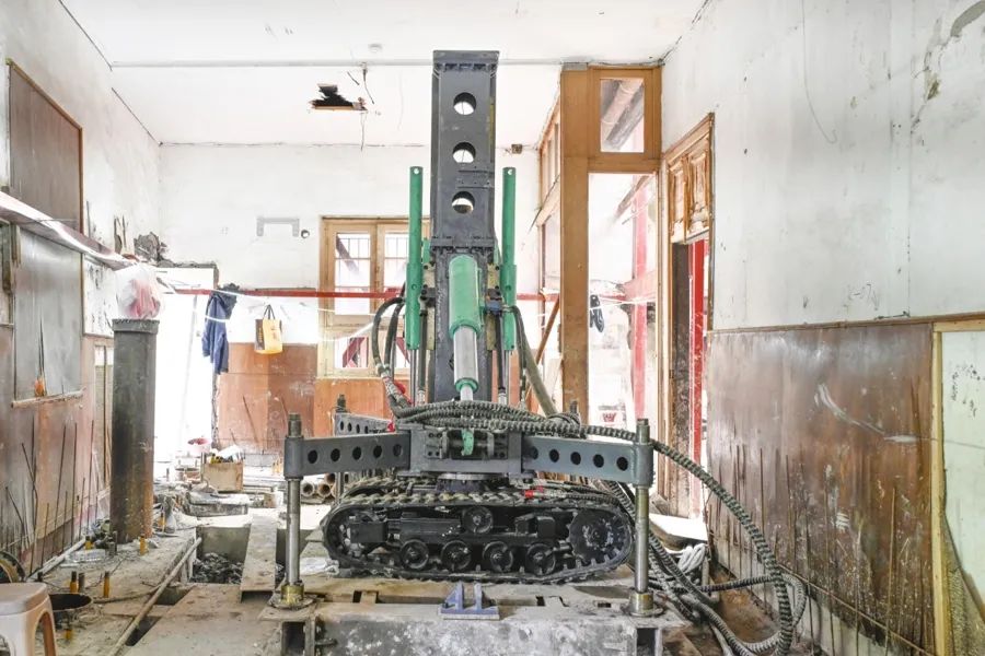 石库门建筑群平移机器人